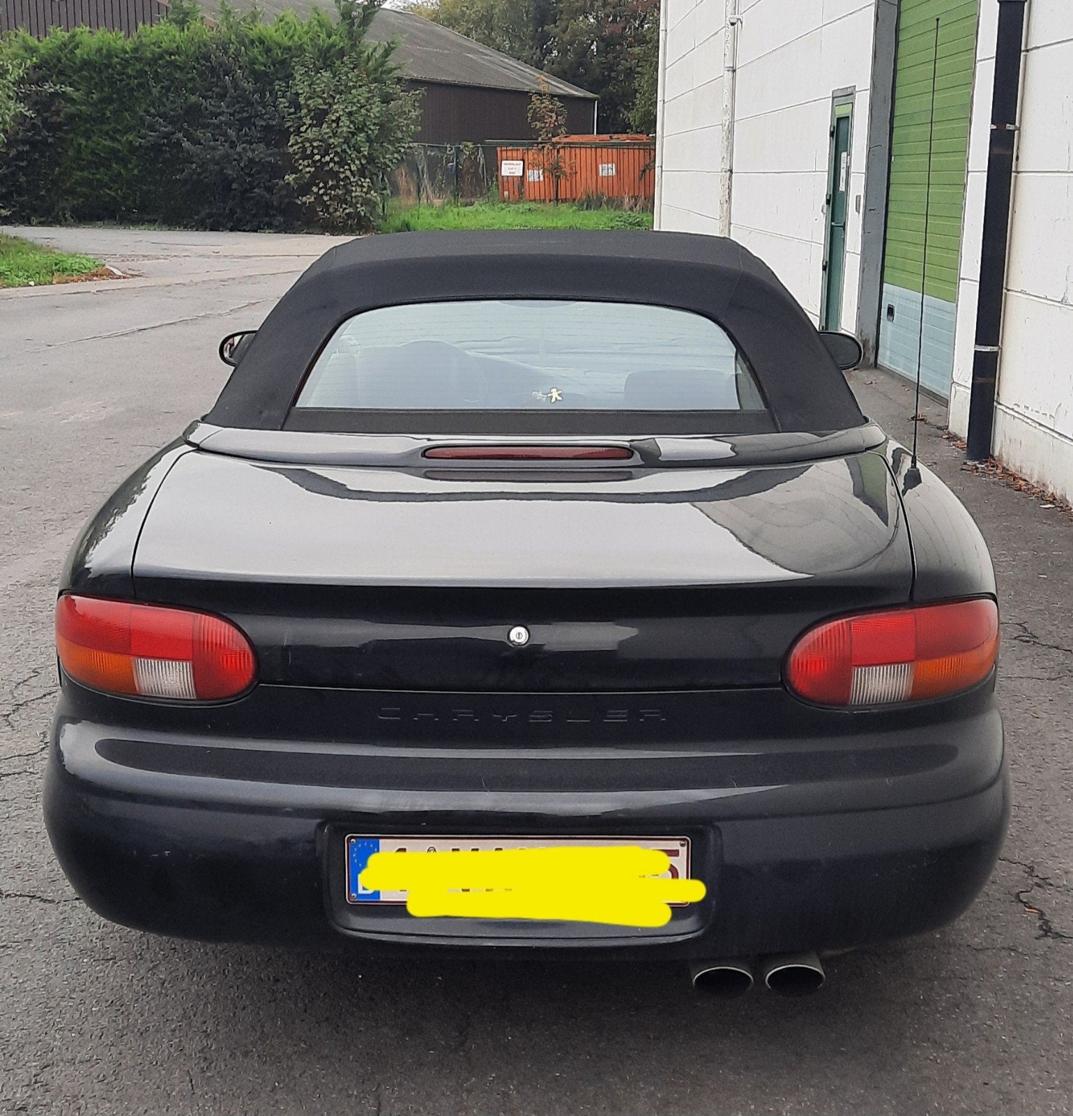 Chrysler stratus cabrio, Auto's, Dealer onderhouden, Beige, Cabriolet, Zwart