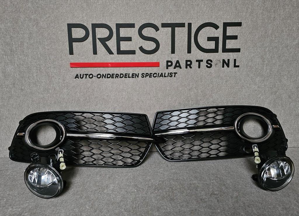 Audi Q5 8R Facelift Mistlamp Roosters S-LINE Links + Rechts, -, Voor, Nieuw, Ophalen of Verzenden