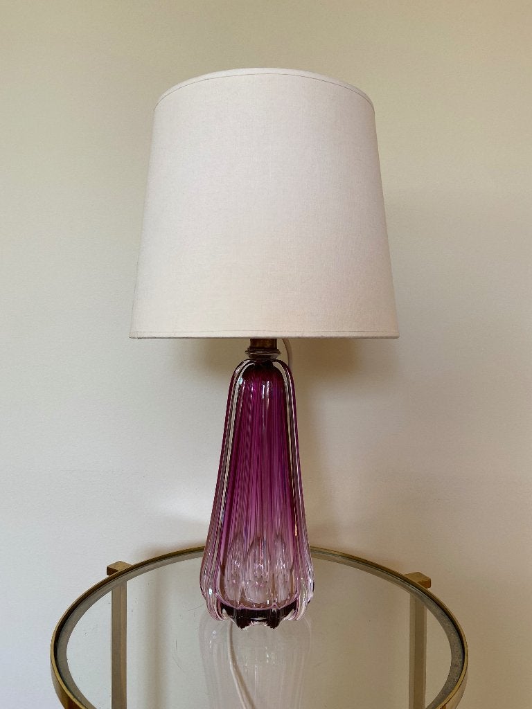 Lampe Val Saint Lambert, Enlèvement ou Envoi, Comme neuf, Mid-century modern, Moins de 50 cm