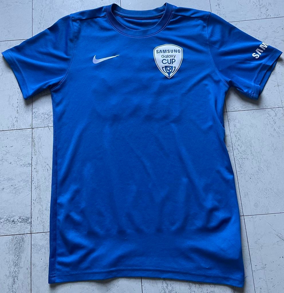 Maillot Nike Samsung Galaxy Cup bleu, Football, Enlèvement ou Envoi, Comme neuf, Bleu