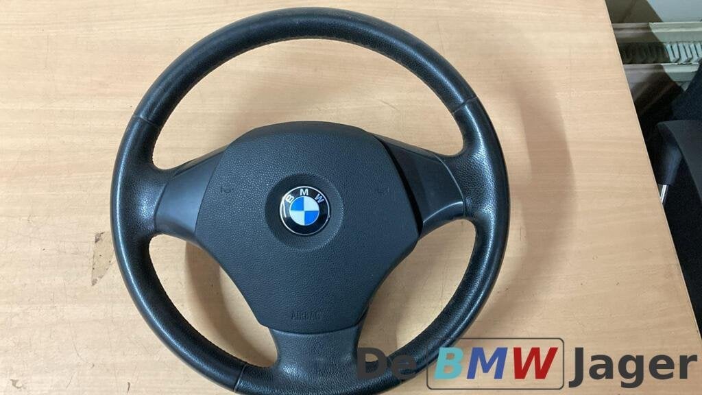 Stuurwiel & airbag leder BMW 3-serie E90 E91 X1 E84 6764546, Enlèvement ou Envoi, Utilisé, BMW, BMW