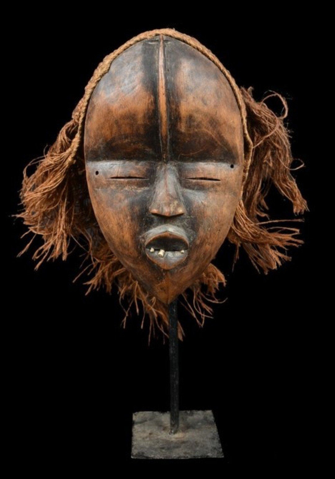 Vintage Masque tribal à la fin du XXe siècle, Antiquités & Art, Art | Art non-occidental, Fait main, Afrique, Enlèvement ou Envoi