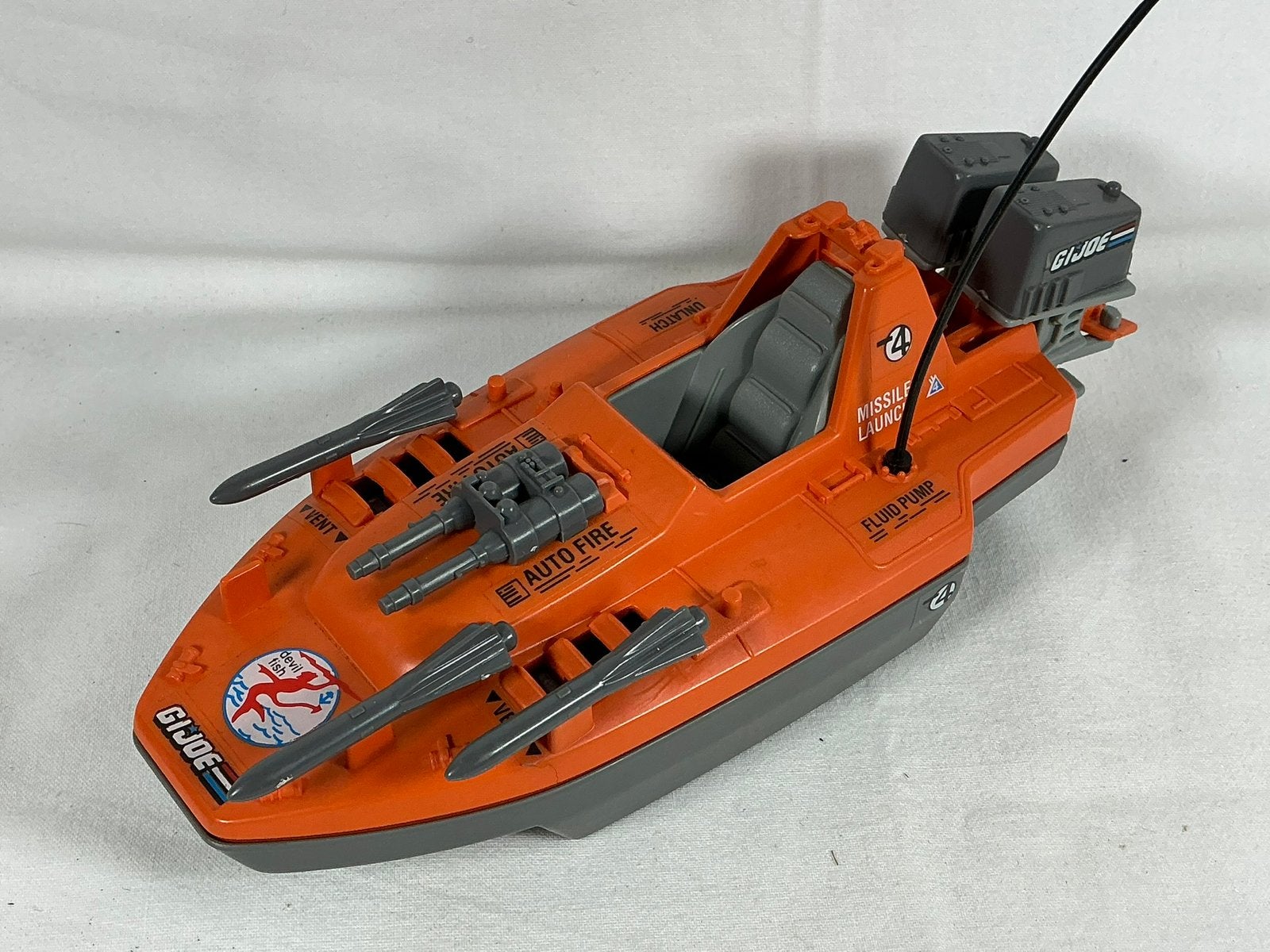 Bateau GI JOE Devilfish Pawtucket 1986 Hasbro, Collections, Enlèvement ou Envoi, Consumentenservice@hasbro.co.uk, T’hofvest 6d, 1702 Groot Bijgaarden