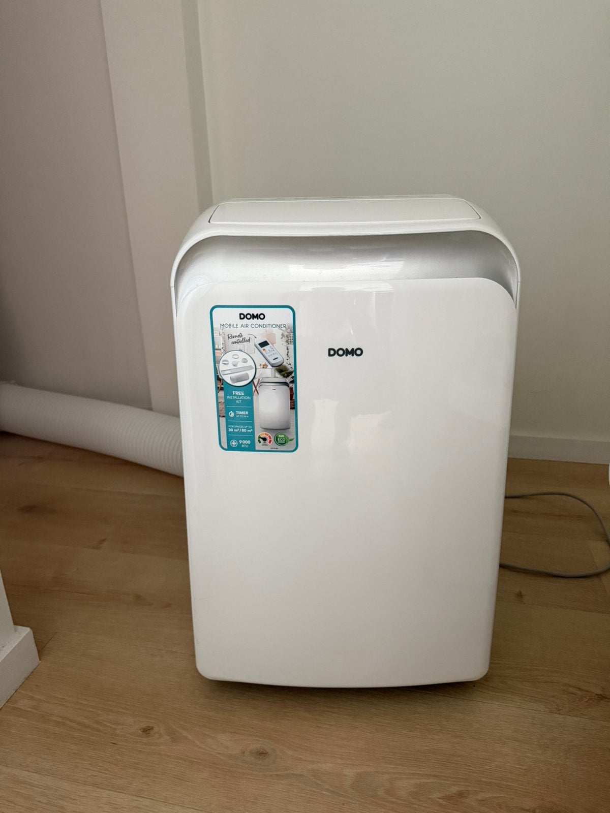 Mobiele airco DOMO, Comme neuf, Enlèvement, Classe énergétique A ou plus économe, Refroidissement et Déshumidification