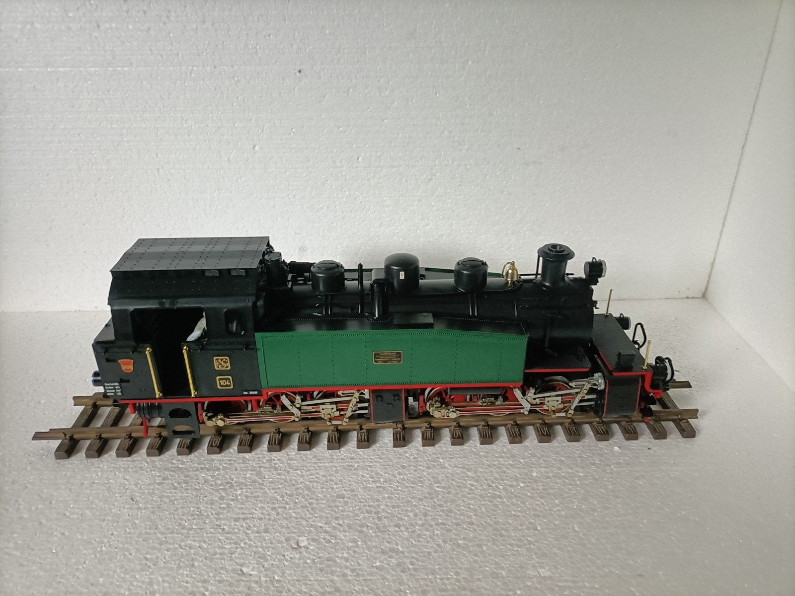 LGB 20851 G-Spoor Stoomlocomotief "Mallet" SEG 104 (Analoog), Ophalen, Locomotief, LGB, Analoog