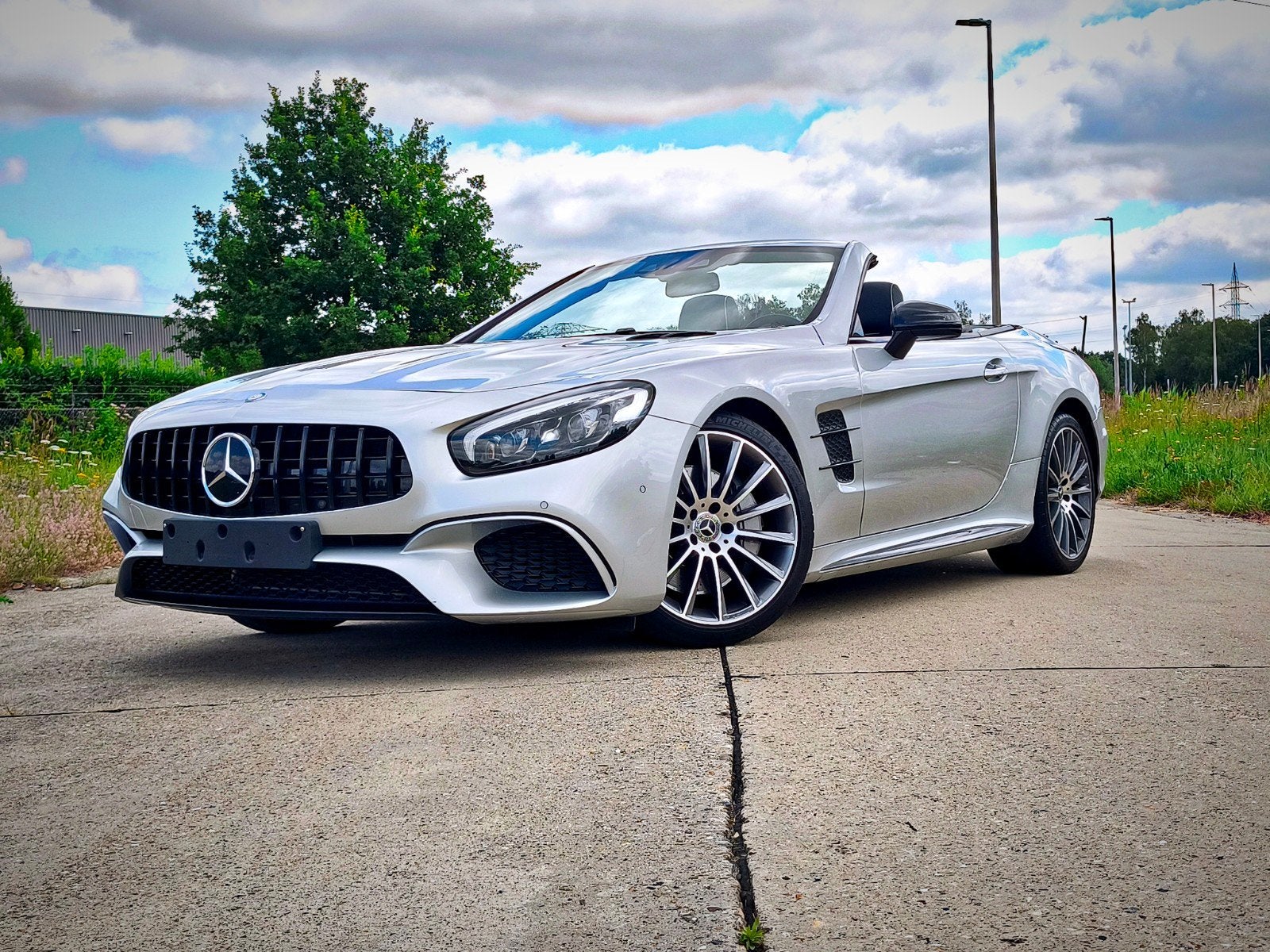 mercedes-benz SL AMG 400 Facelift top staat, Automaat, Dealer onderhouden, Cabriolet, Bedrijf