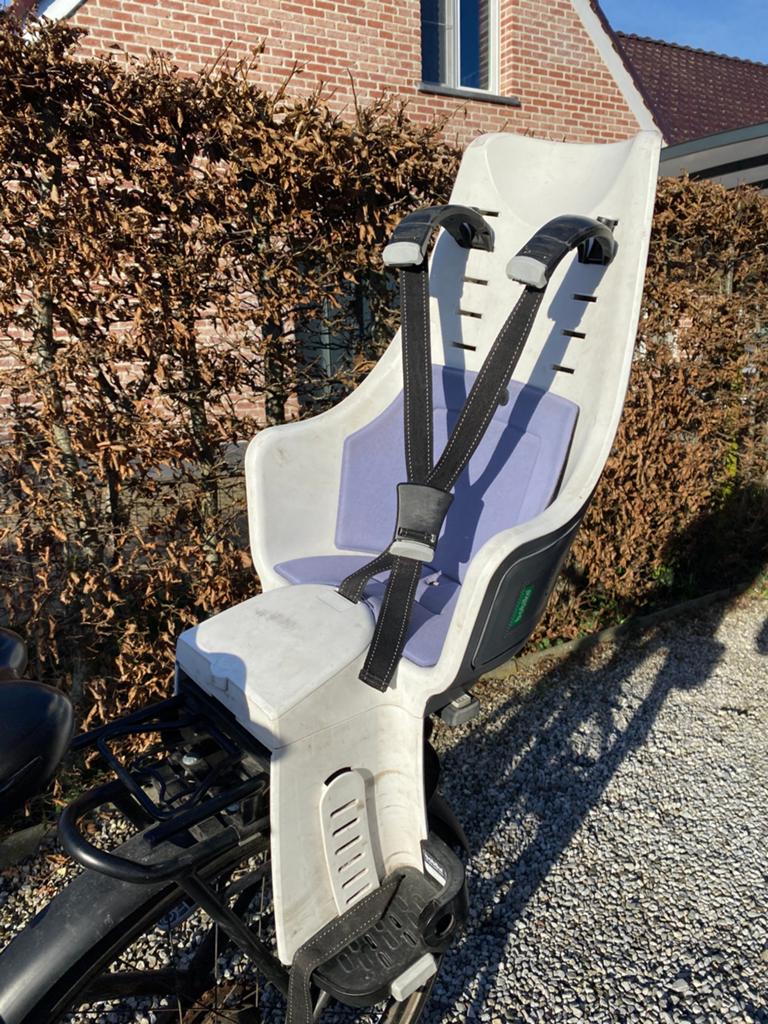 Bobike fietsstoel, Fietsen en Brommers, Fietsaccessoires | Fietsstoeltjes, Achterzitje, Ophalen, 15 t/m 25 kg, Gebruikt