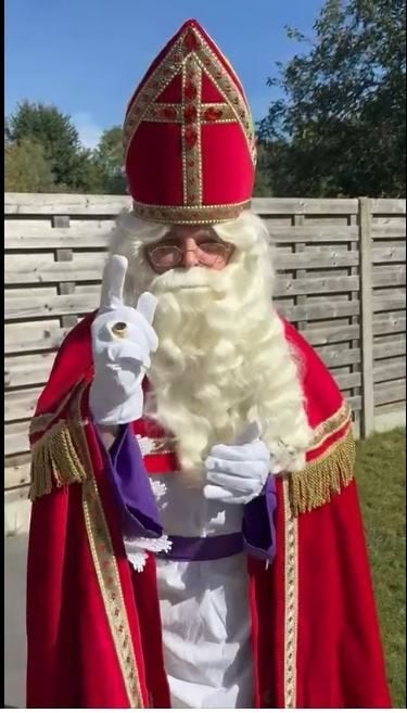 sint & piet op bezoek, Ophalen of Verzenden, Zo goed als nieuw