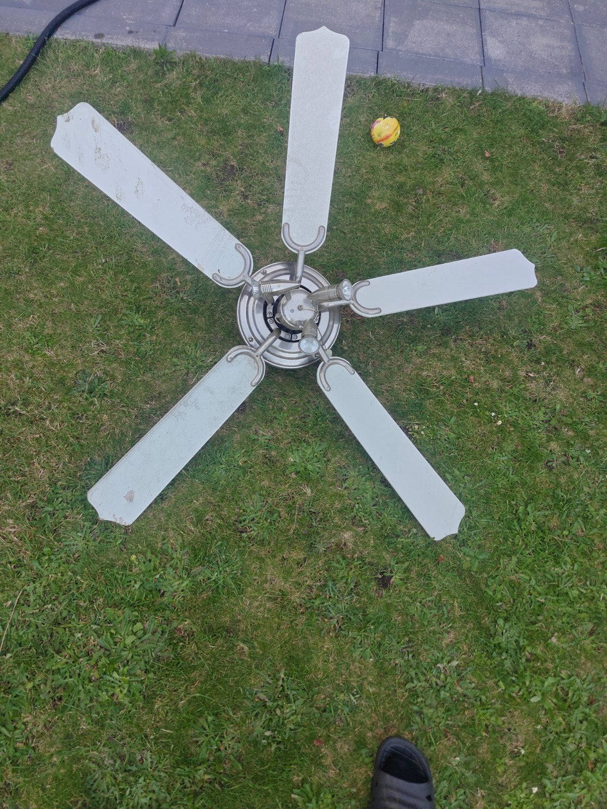 Ventilator plafond, Ophalen