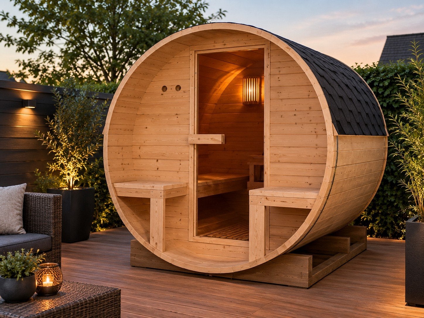 infra roodcabines en sauna en jacuzzi gratis geleverd geplaa, Ophalen of Verzenden