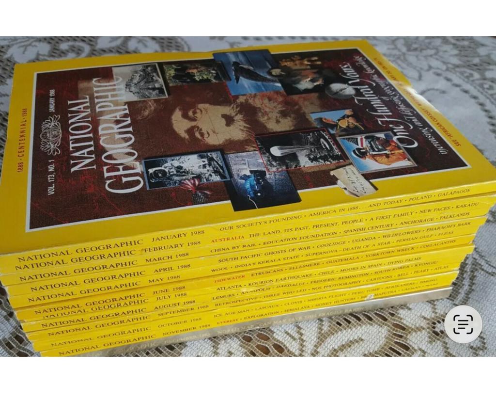 National Geographic 1988 vol jaar 12 stuks - vol 173 174, Ophalen of Verzenden, 1980 tot heden, Tijdschrift