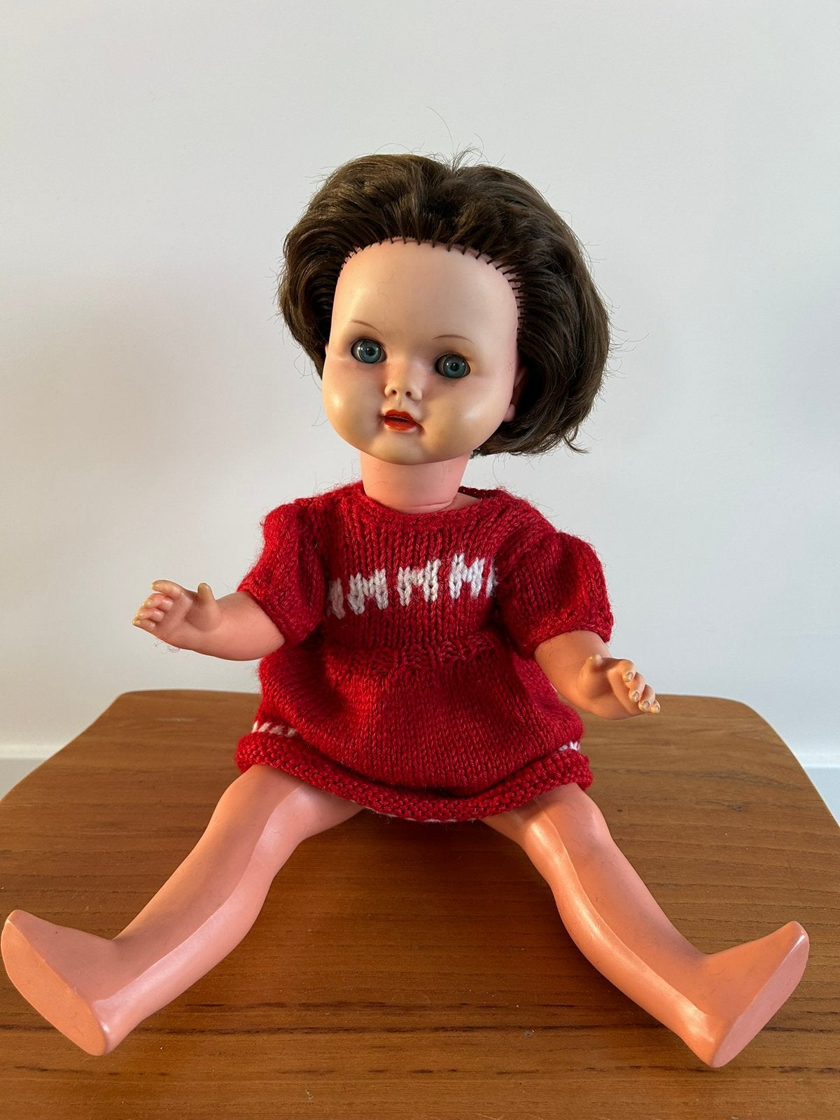 Vintage Duitse pop Susanne 17 - Martha Maar, Collections, Poupées, Enlèvement ou Envoi, Utilisé, Poupée