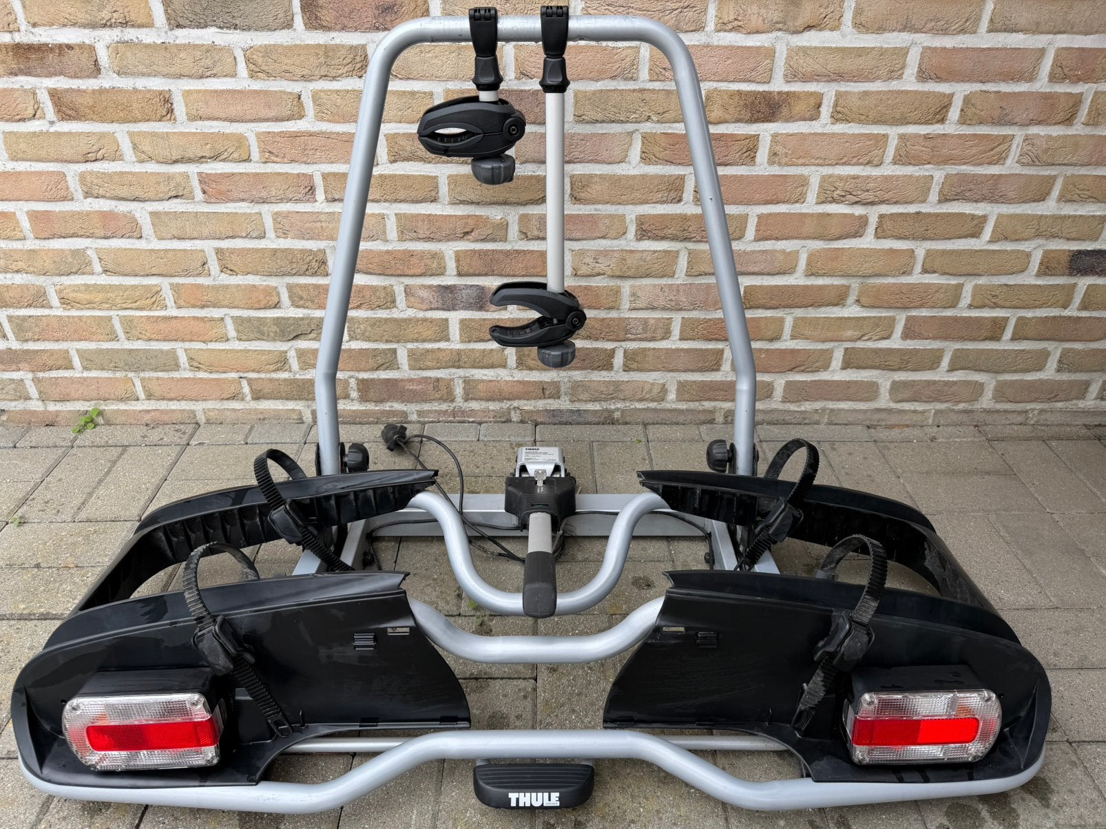 Thule fietsendrager europower 916 voor 2 electrische fietsen, Auto diversen, Ophalen, Zo goed als nieuw, Brede banden, 2 fietsen