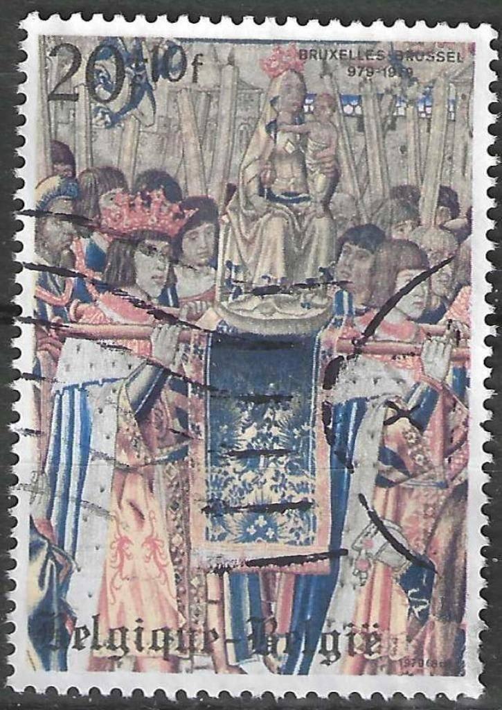 Belgique 1979 - Yvert 1931 /OBP 1935 - Tapis (ST), Timbres & Monnaies, Envoi, Affranchi, Oblitéré, Art
