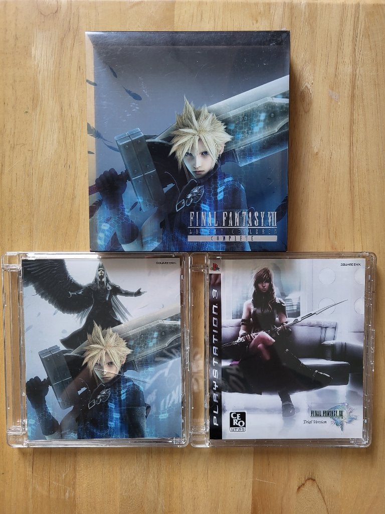Blu-Ray Final Fantasy VII – Advent Children – Complete – JAP, Cd's en Dvd's, Blu-ray, Gebruikt, Tekenfilms en Animatie, Boxset