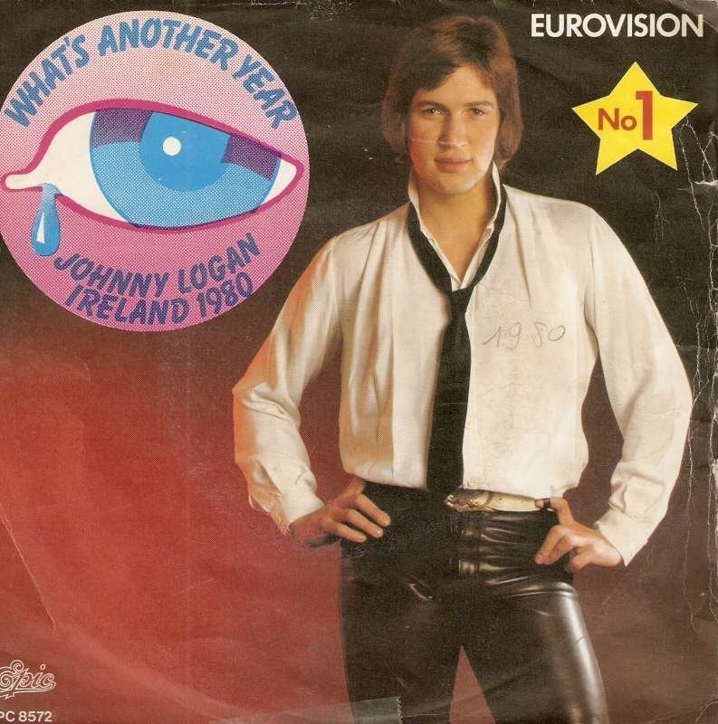 singleSongfestival 1980 Johnny Logan What’s another year, 7 inch, Ophalen of Verzenden, Zo goed als nieuw, Pop