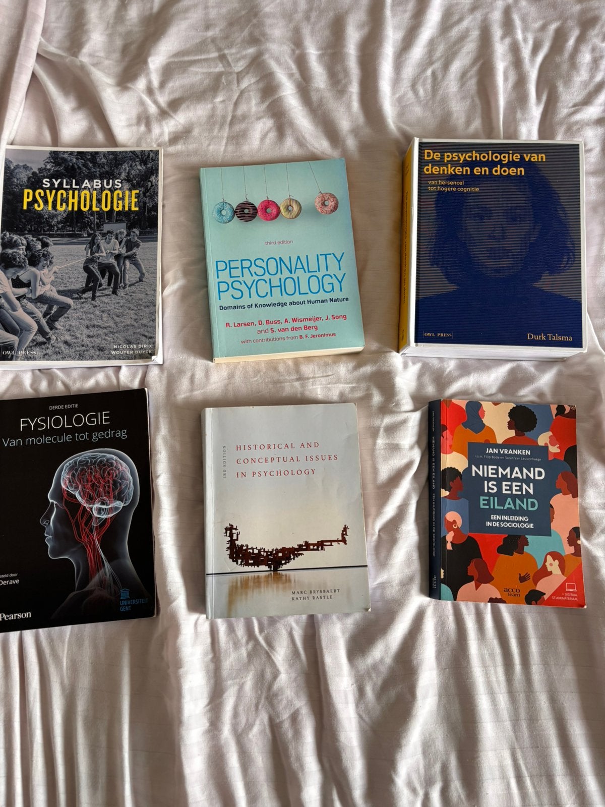 boeken psychologie 1ste bachelor UGENT, Boeken, Studieboeken en Cursussen, Ophalen, Zo goed als nieuw