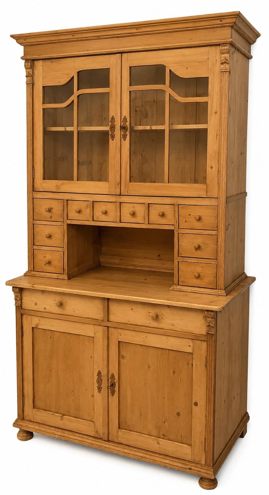 Grenen buffetkast, Huis en Inrichting, Kasten | Buffetkasten, Ophalen, Gebruikt, 200 cm of meer, Met lade(s)
