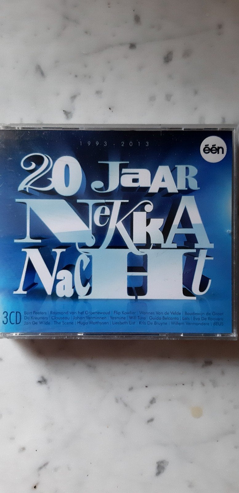 3CD, 20 JAAR NEKKANACHT, 1993-2013, Cd's en Dvd's, Cd's | Nederlandstalig, Ophalen of Verzenden, Zo goed als nieuw, Cabaret of Kleinkunst