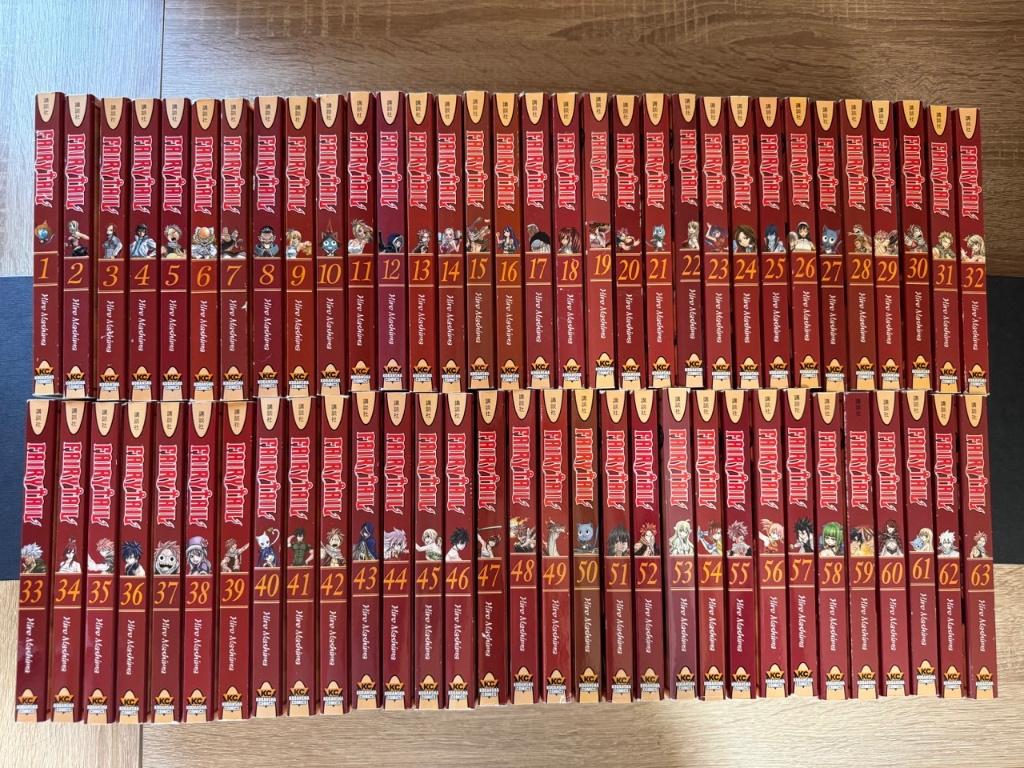 Fairy Tail manga compleet, Boeken, Complete serie of reeks, Ophalen of Verzenden, Gelezen, Japan (Manga)