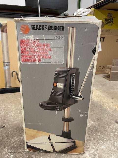 Perceuse sur socle Black/Decker, Bricolage & Construction, Enlèvement ou Envoi, Neuf, Autres types