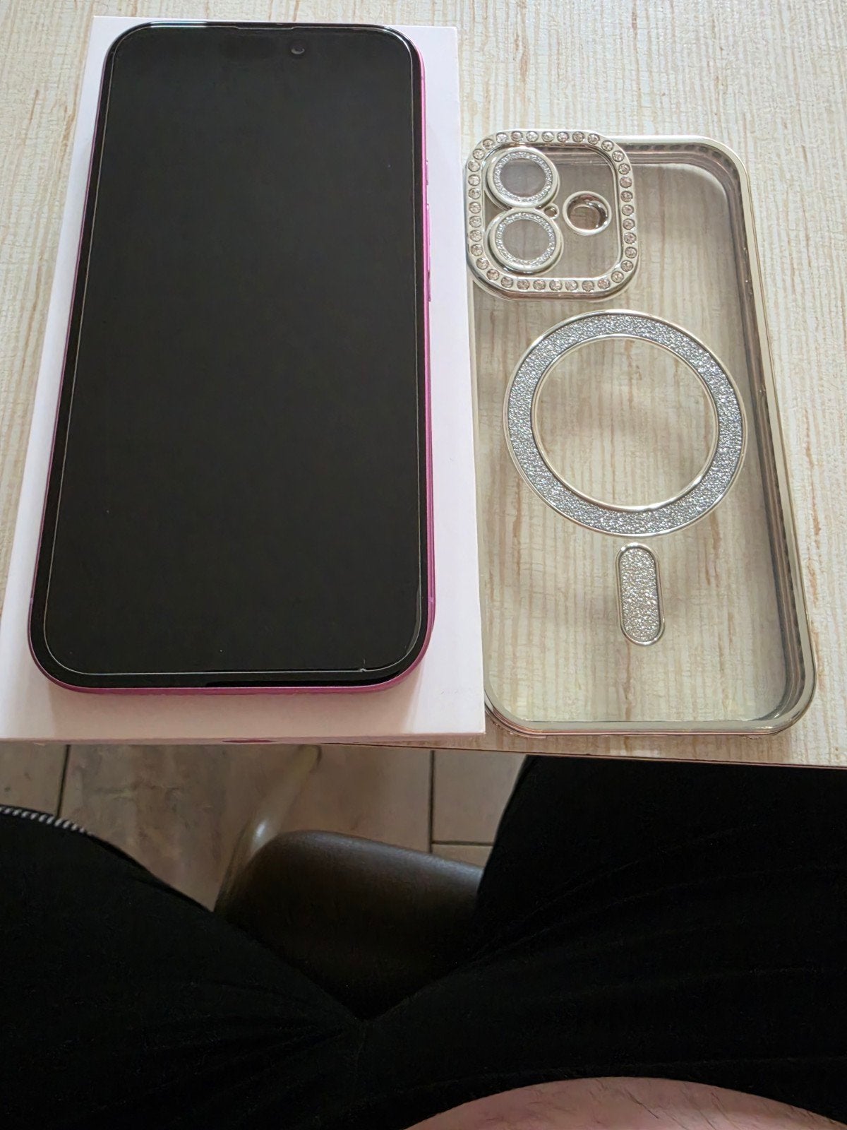 Iphone 16, Telecommunicatie, Mobiele telefoons | Apple iPhone, Zo goed als nieuw, 128 GB, Zonder abonnement, Zonder simlock, iPhone 16