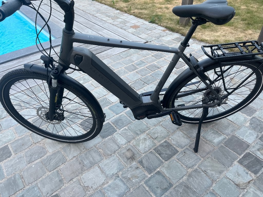 Kalkhoff trekking ebike 650wat, Zo goed als nieuw, 57 tot 61 cm, Schijfrem, Ophalen
