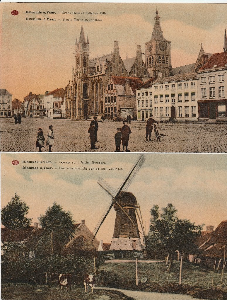Postkaarten Diksmuide, Verzamelen, Postkaarten | België, Ophalen of Verzenden
