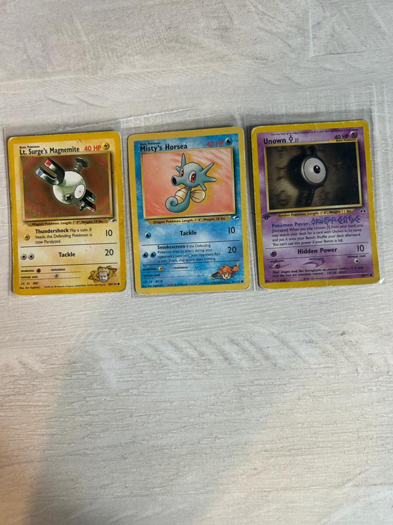 Pokemon kaarten, Ophalen, Zo goed als nieuw