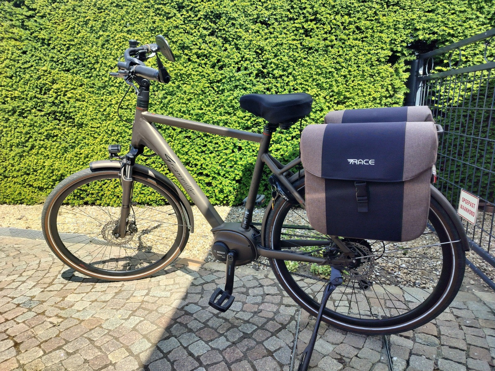 Elektrische herenfiets Grandville in perfecte staat., Fietsen en Brommers, Ophalen, Zo goed als nieuw, 50 km per accu of meer