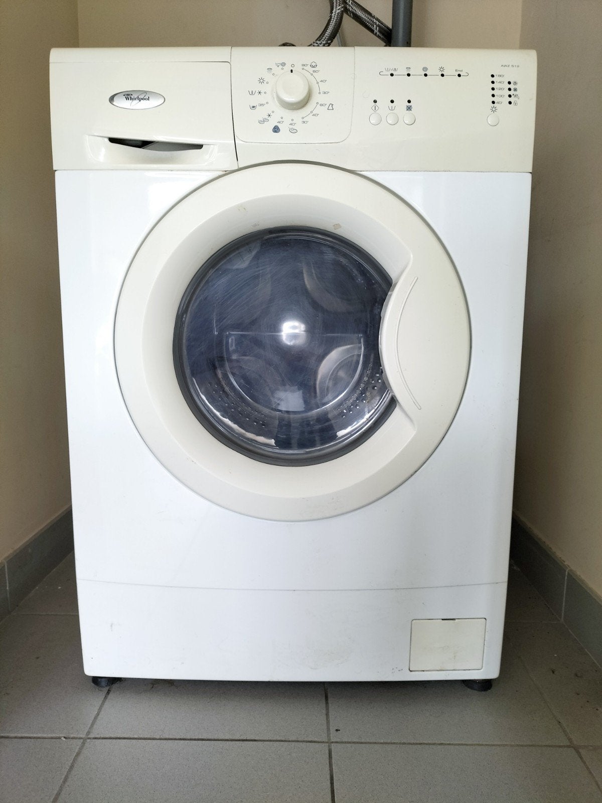 wasmachine droogmachine, 4 tot 6 kg, Ophalen, Gebruikt, 85 tot 90 cm