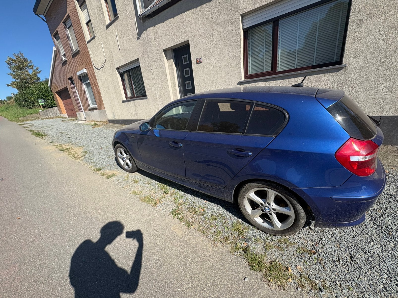 Bmw 1serie 2008 116i, Auto's, 90 kW, 1 Reeks, Zwart, Blauw