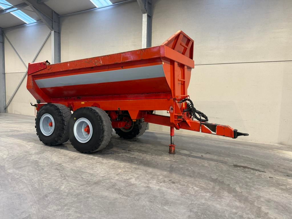 Dewa grondkipper dumper, Enlèvement