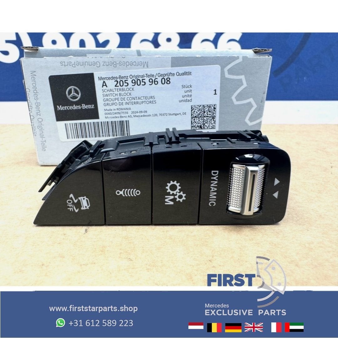 W205 C63 W253 GLC63 comand bediening knop L/R multimedia sch, Enlèvement ou Envoi, -, -, -