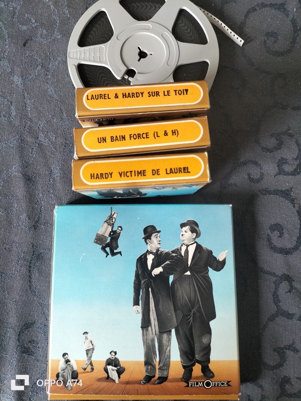 films super 8 Laurel & Hardy, Enlèvement