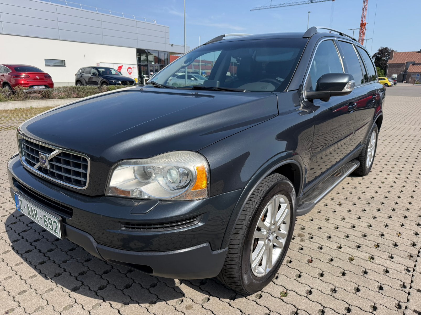 Volvo cx 90 2.4d met 7 personen proper auto, Auto's, Bedrijf, 5 deurs, Euro 4, Zilver of Grijs