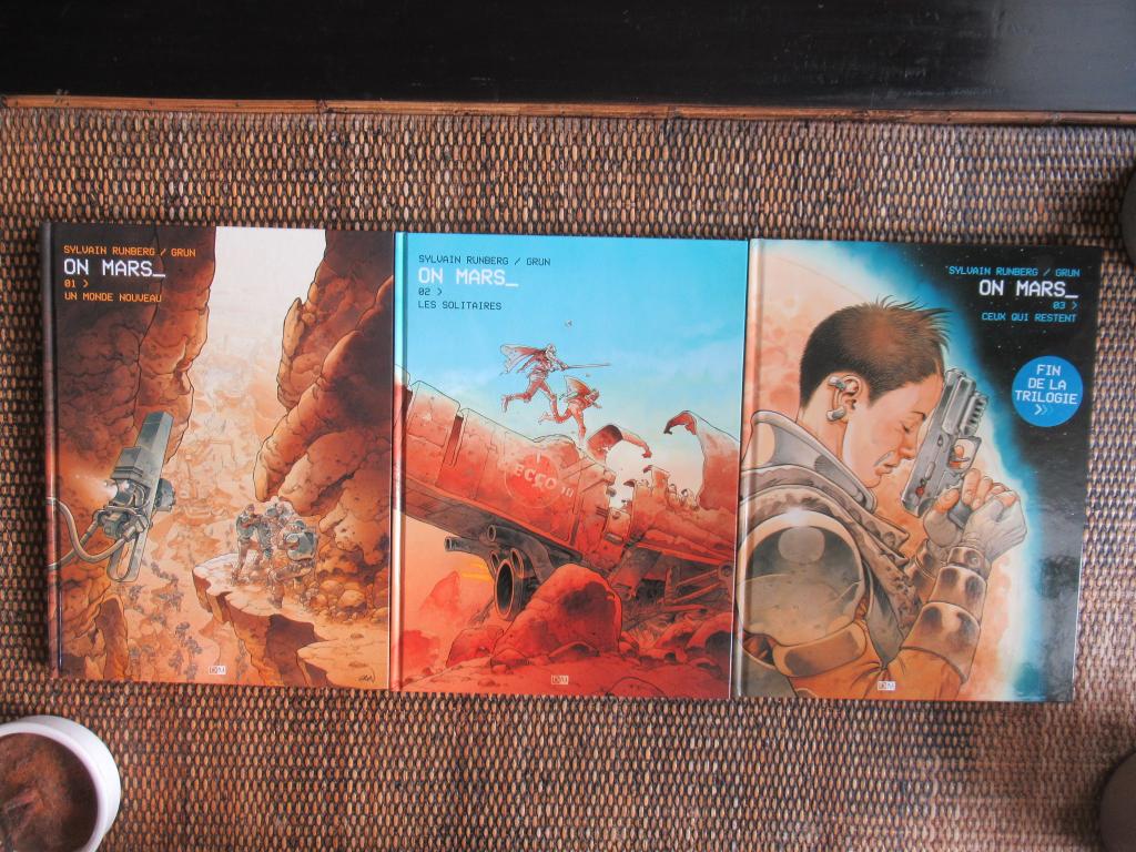 On Mars_ : tomes 1 à 3 (série complète), Boeken, Ophalen, Zo goed als nieuw