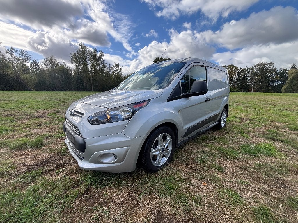 Ford Transit Connect 1.5TD AUTOM. Euro 6b GPS airco 3 places, Autos, Argent ou Gris, Achat, Entreprise, 3 places