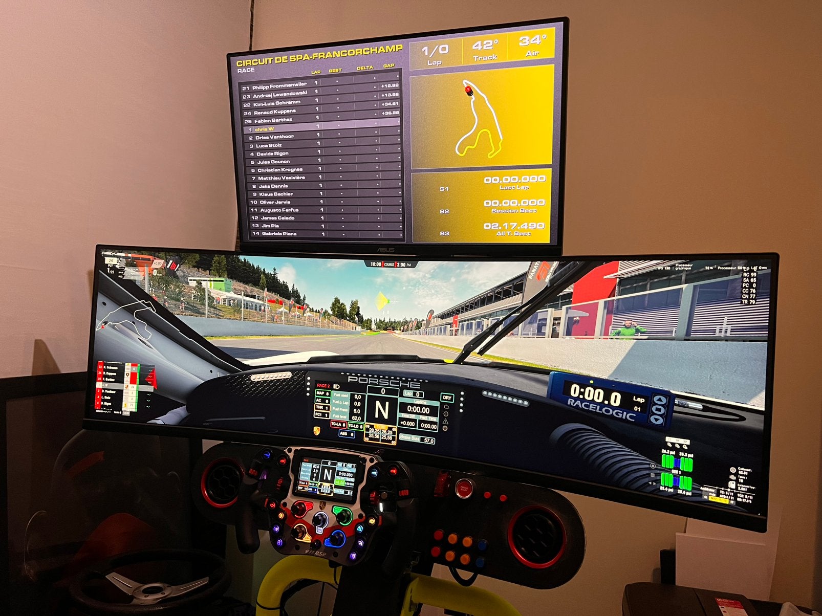 Simulateur simracing, Thrustmaster, Enlèvement, PC, Support