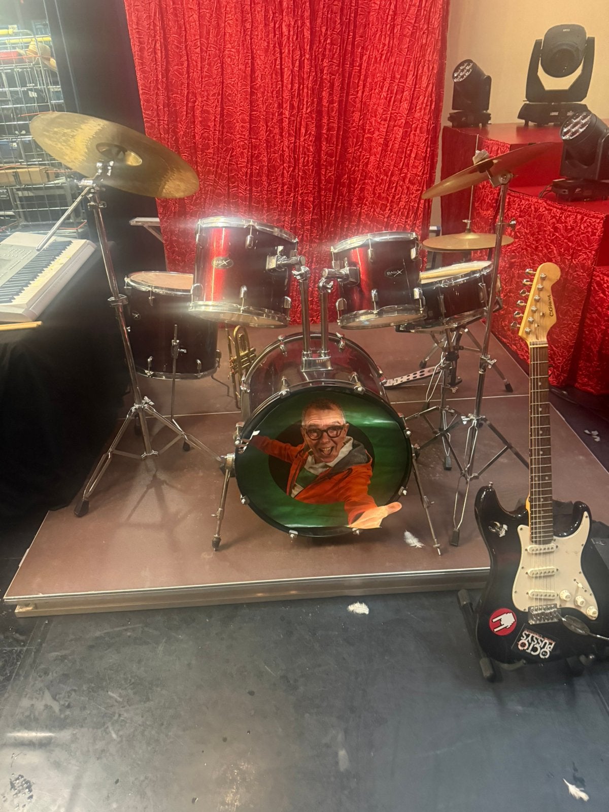 Drum einde theatertour ideaal voor beginner, Musique & Instruments, Batteries & Percussions, Enlèvement