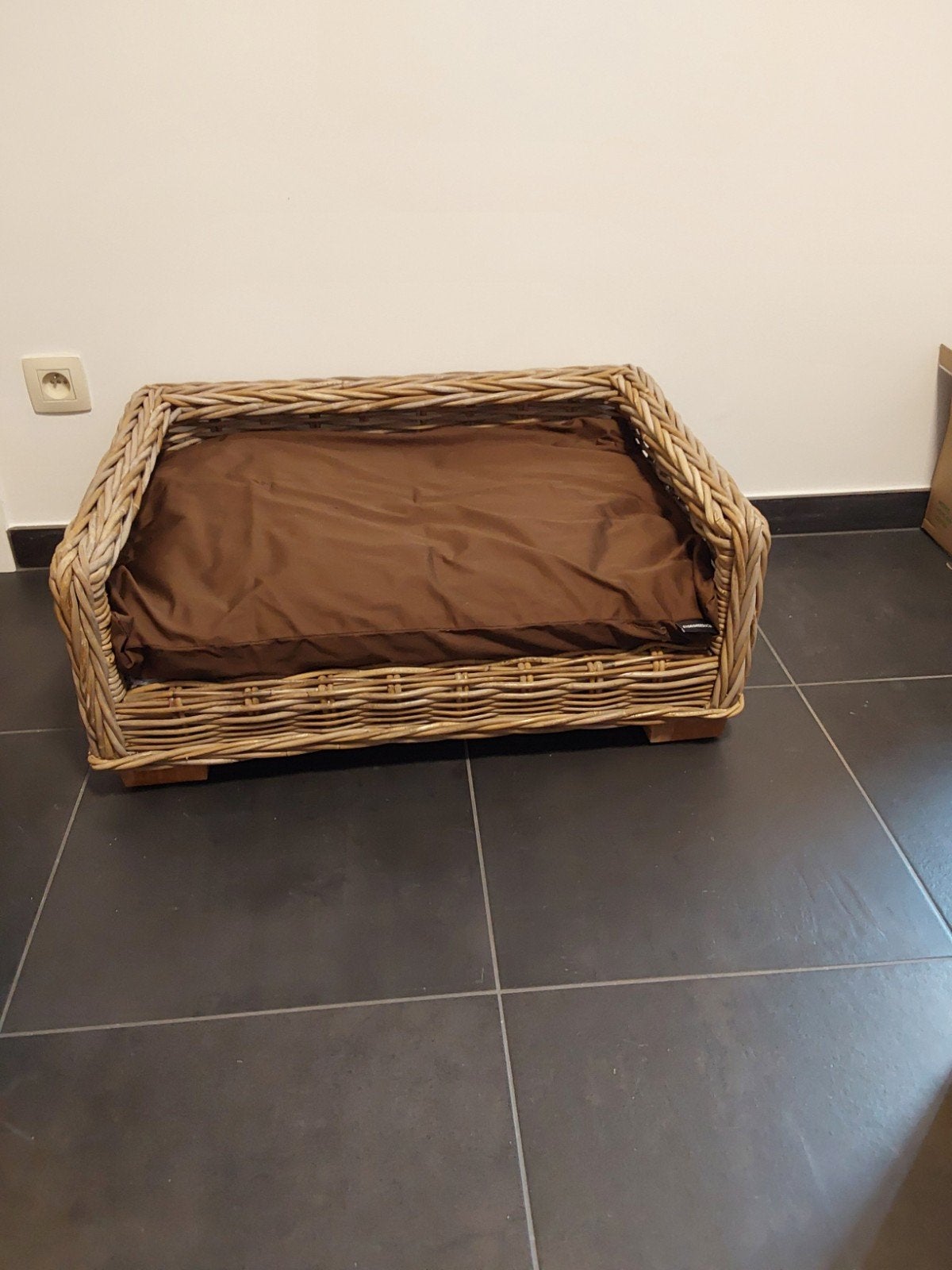 Hondenmand en hondenkussen te koop, Dieren en Toebehoren, Hondenmanden, Ophalen, Zo goed als nieuw