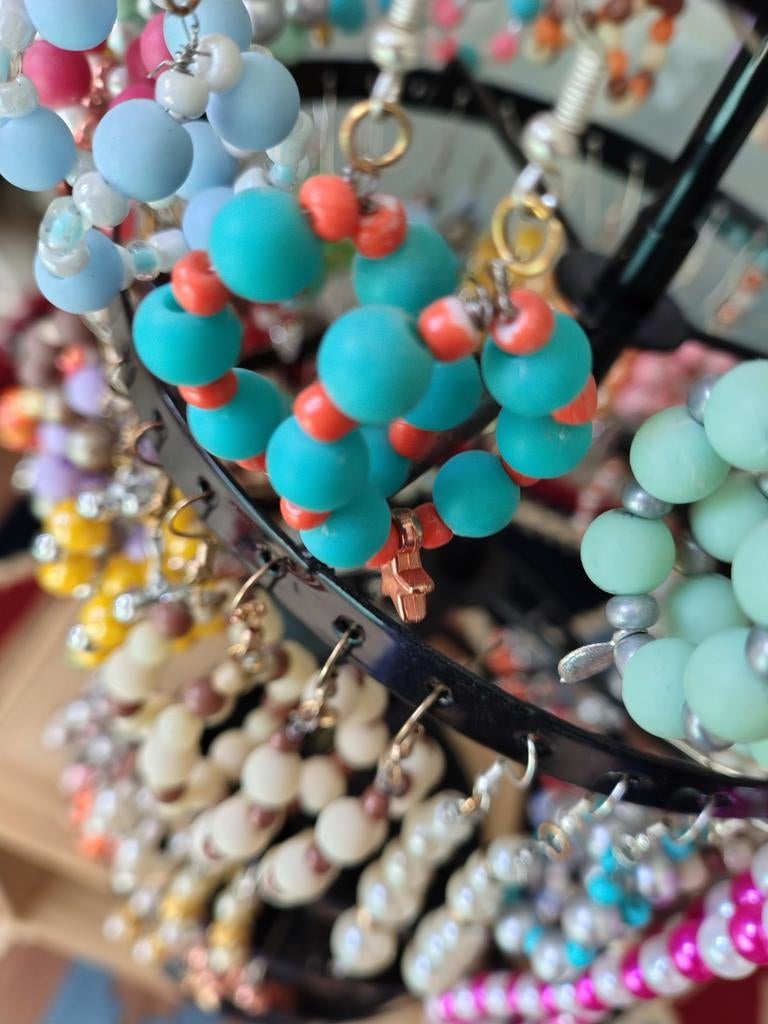 Nieuwe oorbellen + handgemaakt voor volwassenen of kinderen., Overige materialen, Hangers, Overige kleuren, Nieuw