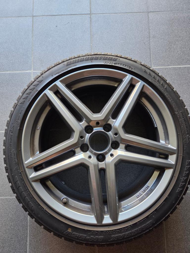 4x 19inch velgen ( met of zonder winterbanden) schade vrij, Gebruikt, Banden en Velgen, Winterbanden, Personenwagen
