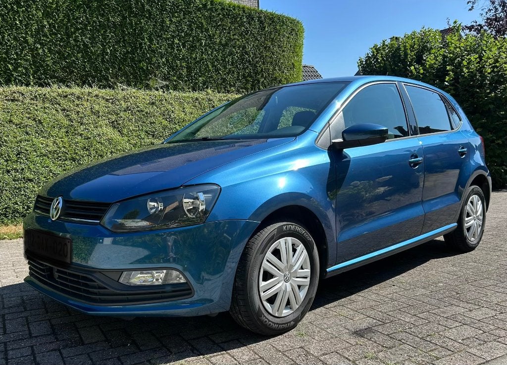 Volkswagen Polo, Auto's, Voorwielaandrijving, Stof, Blauw, Particulier