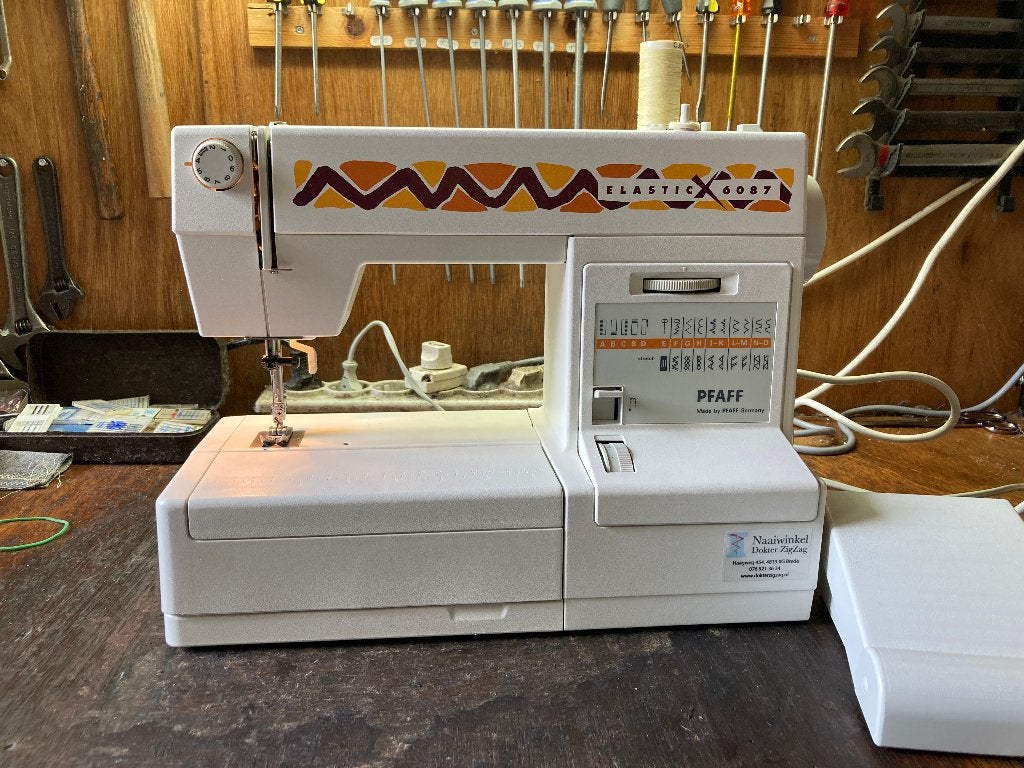 Pfaff Elastic 6087 naaimachine (varimatic), Ophalen of Verzenden, Gebruikt, Naaimachine, Pfaff