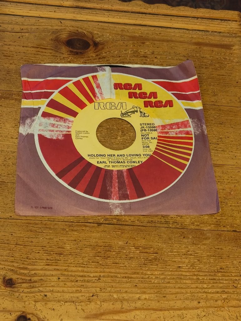 Single van Earl Thomas Conley, CD & DVD, Vinyles Singles, Enlèvement ou Envoi, 7 inch, Utilisé, Country et Western