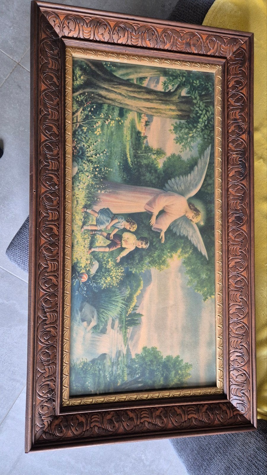 schilderij, Ophalen