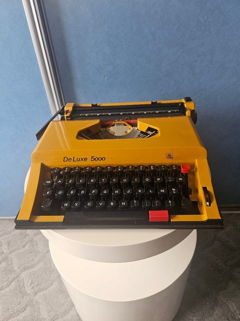 vintage schrijfmachine Brother Deluxe 5000, Diversen, Typemachines, Gebruikt, Ophalen of Verzenden