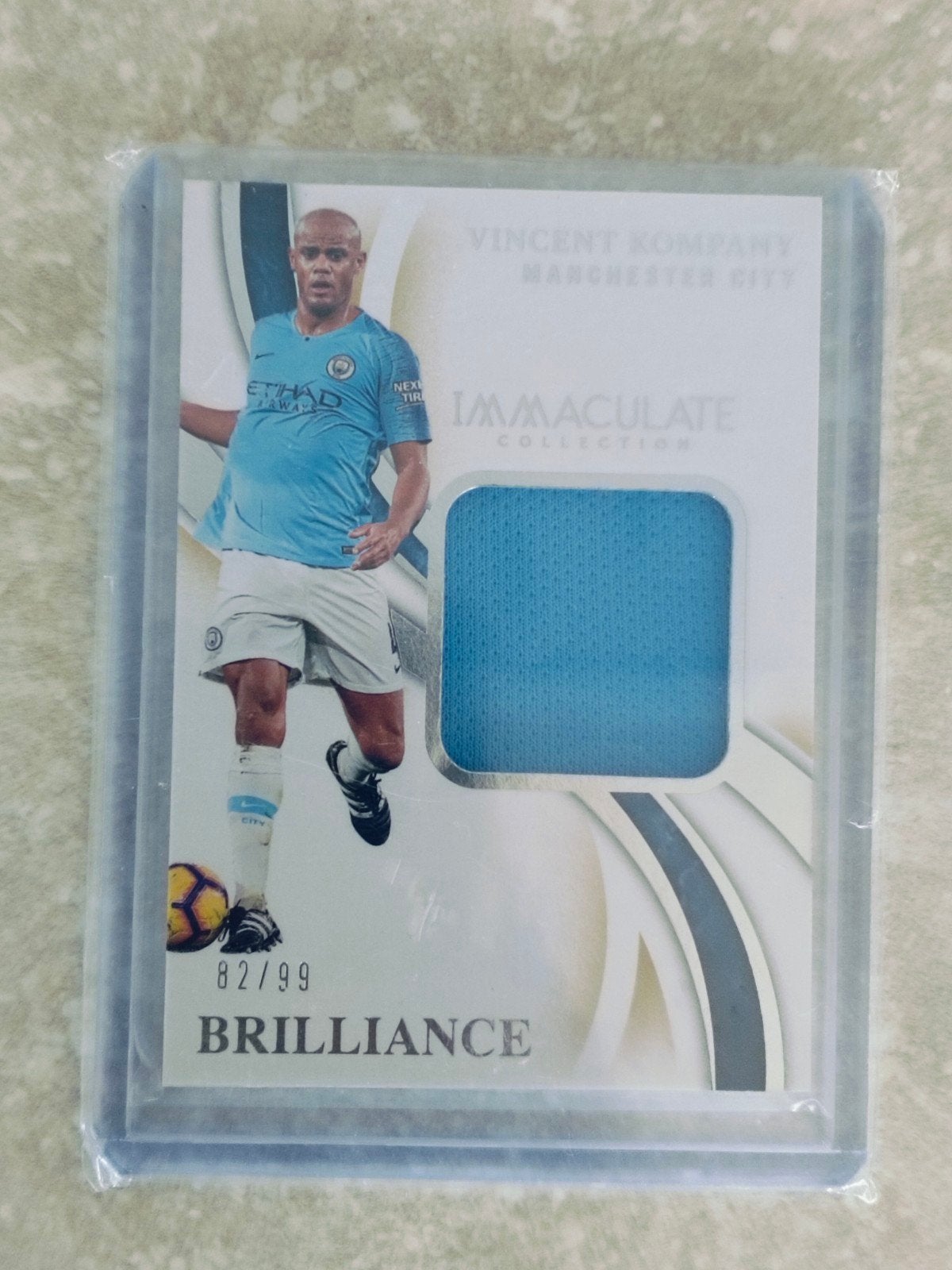 Panini Immaculate Vincent Kompany Manchester city, Verzamelen, Ophalen of Verzenden