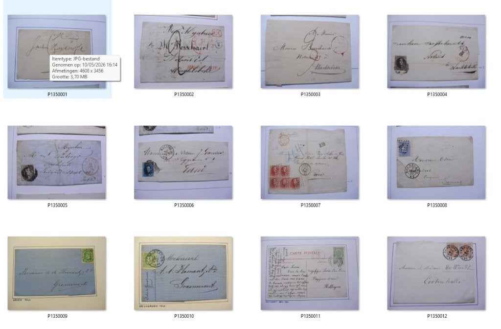 Belgische  poststukken, Ophalen of Verzenden, Overige typen
